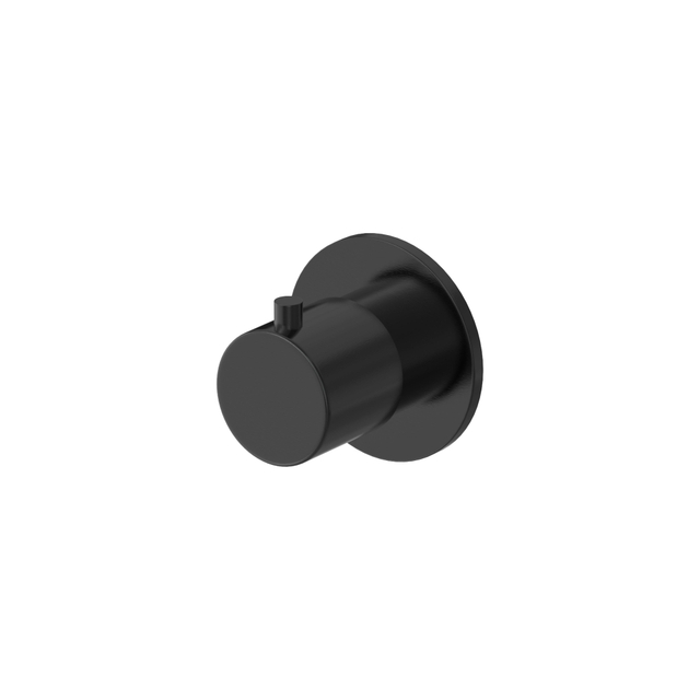 Hotbath Buddy Inbouw Stopkraan - Geborsteld zwart PVD CB7068EXTMBP