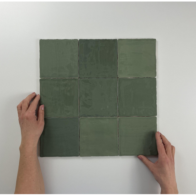 By Goof Moos Jade glans handvorm 13x13 SW07314475