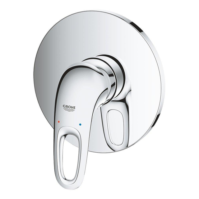 Grohe Eurostyle New Inbouwthermostaat 1 knop zonder omstel open greep chroom 24048003
