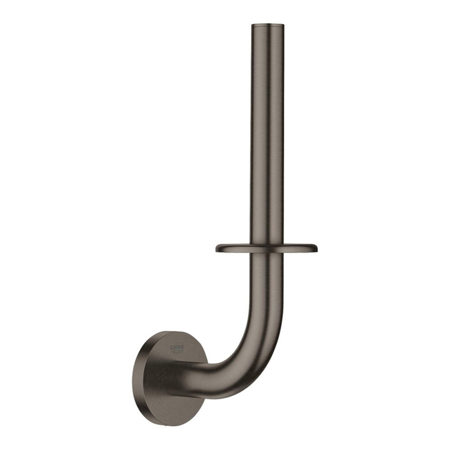 GROHE Essentials Reserverolhouder - 1 rol - brushed hard graphite 40385al1