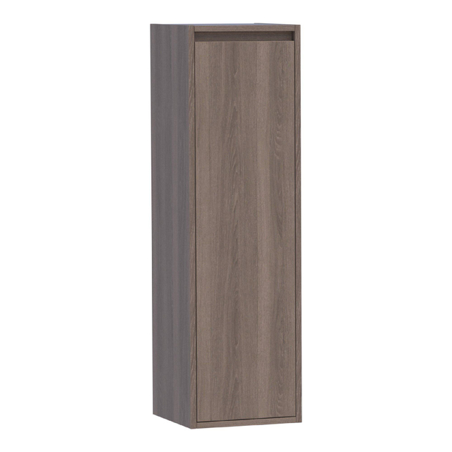 Saniclass Nexxt Badkamerkast - 120x35x35cm - 1 greep - loze rechtsdraaiende deur - MFC - legno viola 7616R