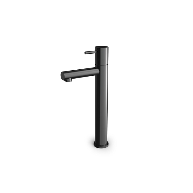 Hotbath COBBER Fonteinkraan hoog model Gepolijst zwart PVD EH001PBP