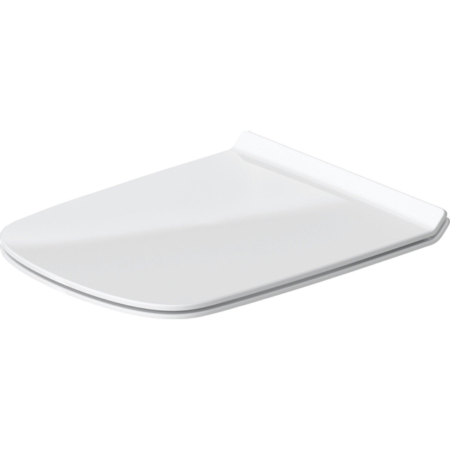 Duravit DuraStyle WC-zitting 37.5x48.9x5cm met quickrelease Kunststof wit Glanzend 0060510000