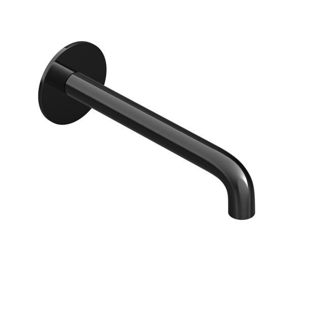 Hotbath COBBER Uitloop lengte 18 cm Gepolijst zwart PVD CB095-18PBP