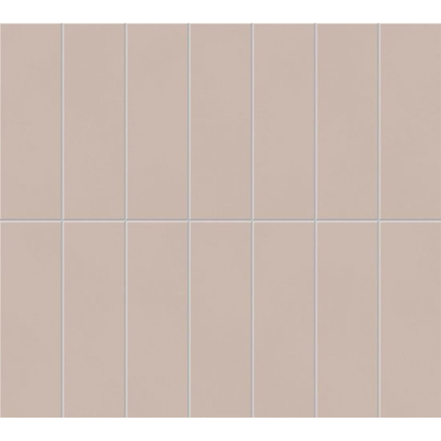 Atlas Concorde Boost Color Mozaiektegel - 33x37cm - 8.5mm - gerectificeerd - Witte scherf - Mauve (Roze) 2032896