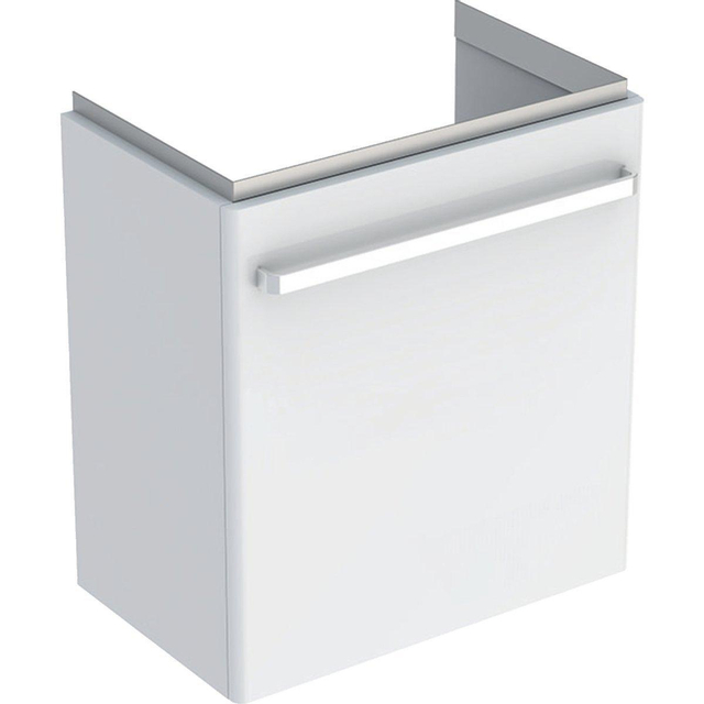 Geberit Renova compact wastafelonderkast 1 deur 55x60cm glans wit - deukje zijkant deur OUTLET UDEN 862060000