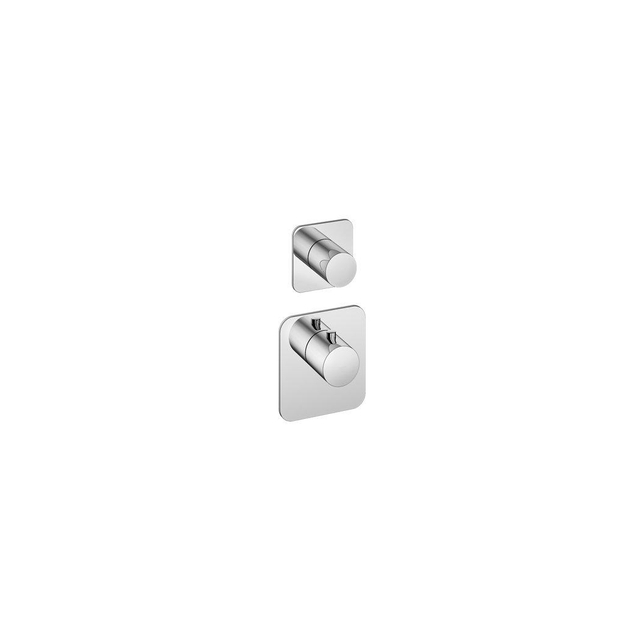 Hotbath Gal Afbouwdeel voor Highflow Thermostaat met 1 stopkraan chroom GLF011EXTCR