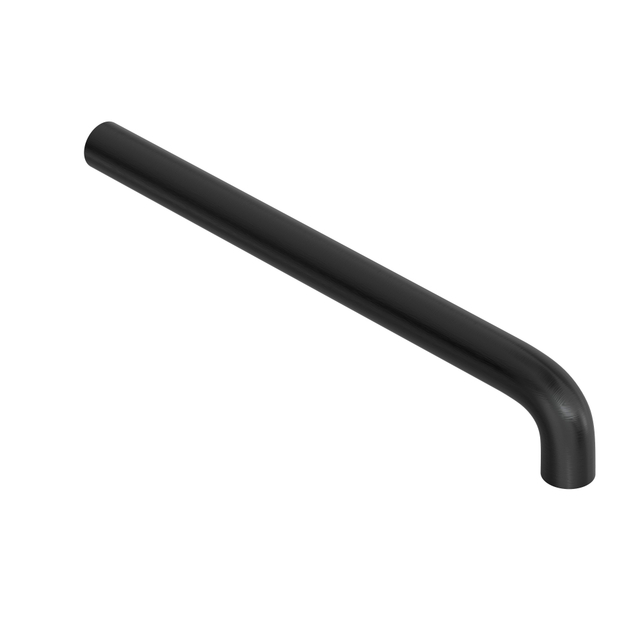 Hotbath COBBER Uitloop toepasbaar op CB005(T). CB006(T) 25 cm 105 106 Geborsteld zwart PVD CB094-25MBP