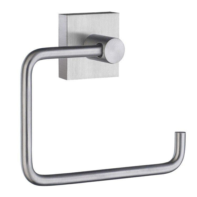 Smedbo House Toiletrolhouder - zonder klep - geborsteld chroom RS341