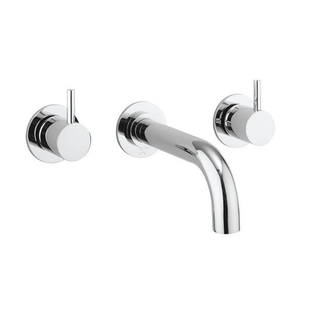 Crosswater MPRO Badkraan - met inbouwdeel - chroom PRO330WC = UK-130ROUGH + PRO330TRIMC