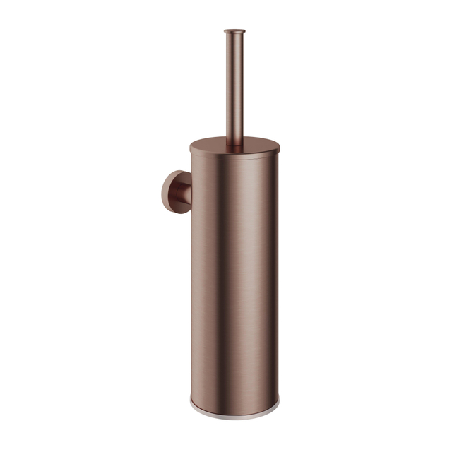 Hotbath Cobber WC-borstelgarnituur wandmodel geborsteld koper -(beschadigd) - OUTLET UDEN CBA11BC