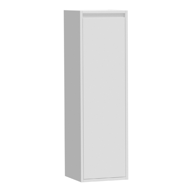 Saniclass Nexxt Badkamerkast - 120x35x35cm - 1 greep - loze linksdraaiende deur - MDF - mat wit 7618L