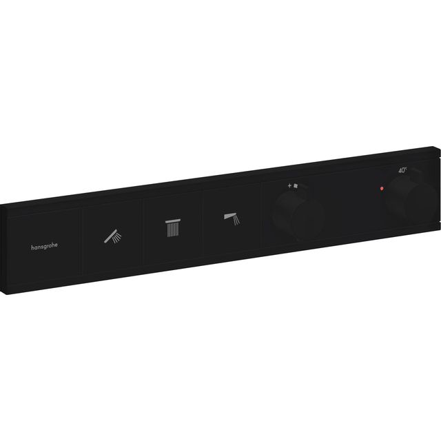 Hansgrohe Rainselect thermostaat inbouw voor 3 functies matzwart 15381670