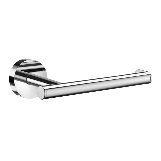 Smedbo Home Toiletrolhouder - zonder klep - L-vorm - chroom HK3411