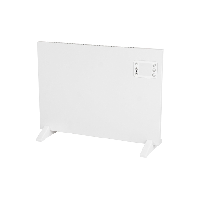 Eurom Alutherm 800XS Convectorkachel 56.1x42.9cm IP24 800watt wifi vloer-wand- Horizontaal metaal gl