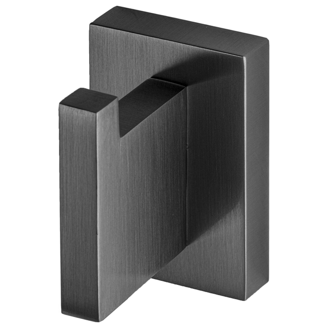 Haceka Edge Handdoekhaak - enkel - grafiet gunmetal 1208805