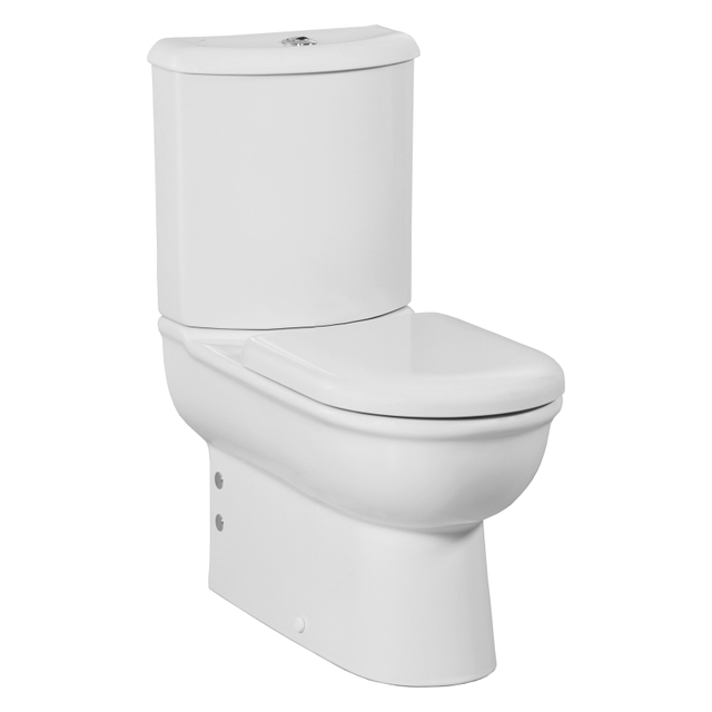 Creavit Selin Staande Toilet onderpot zonder bidet sproeier muur-onderuitgang wit SL310-11CB00E-0000