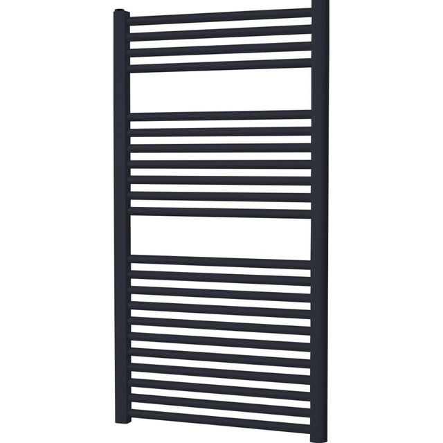 Plieger Palermo designradiator horizontaal 111.1x50cm 519W mat zwart OUTLETSTORE 7250403