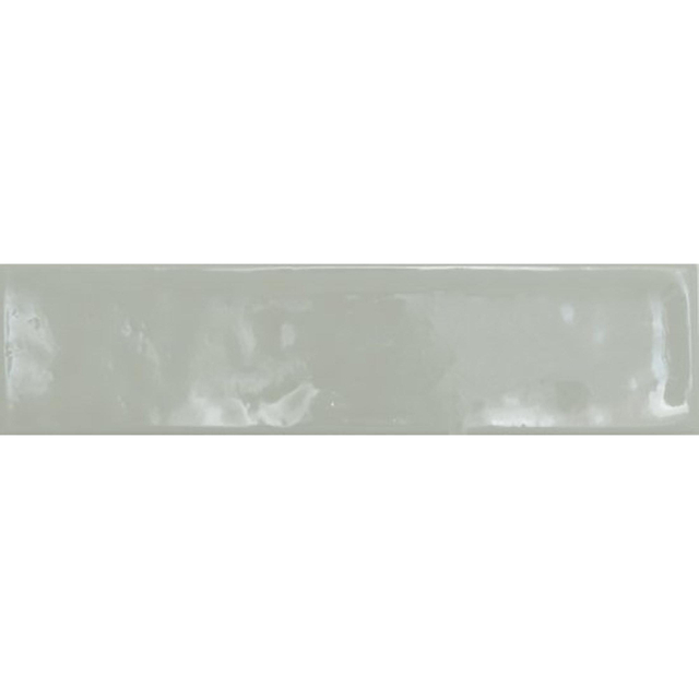 Quintessenza Cromia 26 Wandtegel 7x27cm 10mm witte scherf Verde2 Lucido 1322446