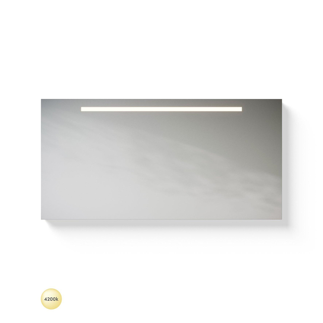 Looox M line Mirror spiegel - 120x60cm - met verlichting en verwarming spv1200-600b