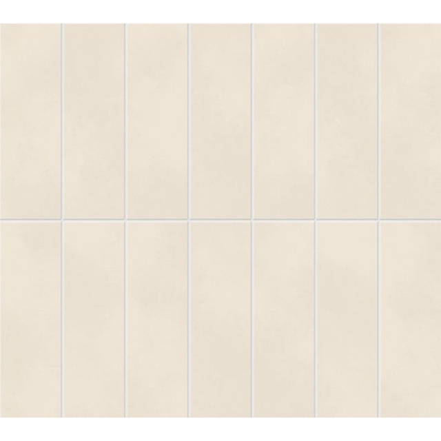 Atlas Concorde Boost Color Mozaiektegel - 33x37cm - 8.5mm - gerectificeerd - Witte scherf - Linen (Crème) 2032925