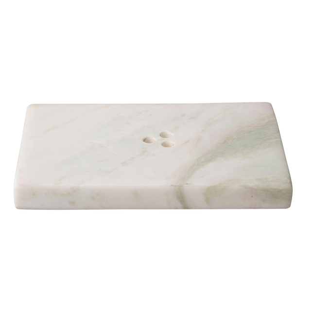 Wellmark Marble soap dish zeepschaal marmer wit 8720254397245 afbeelding