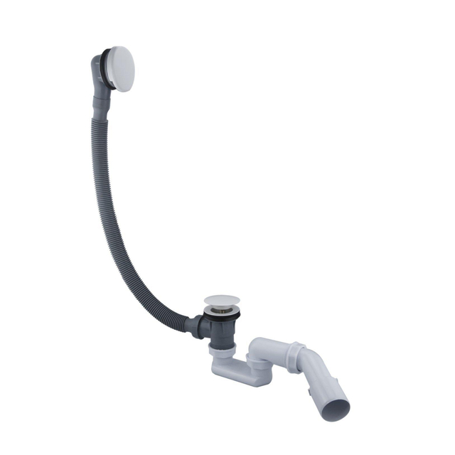 Adema Calypte badafvoercombinatie - klikwaste - mat wit Y31010 00 MW