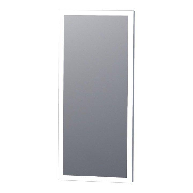 Adema Oblong spiegel - 36x80cm - incl. LED verlichting - spiegelverwarming - touch-schakelaar NAL002-A-36x80