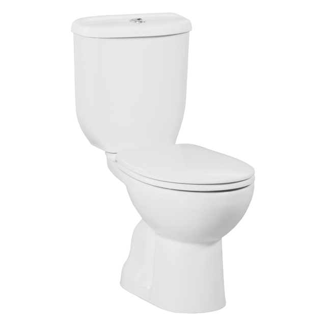 Creavit Sedef Staande Toilet onderpot bidet sproeier s-trap wit SD300-00CB00E-0000