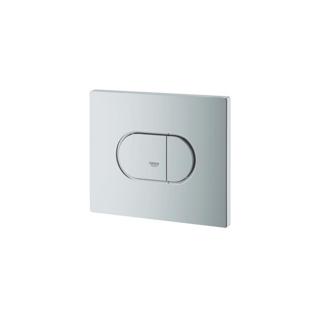 Grohe Arena Cosmopolitan wc bedieningsplaat horizontaal mat chroom 38858P00