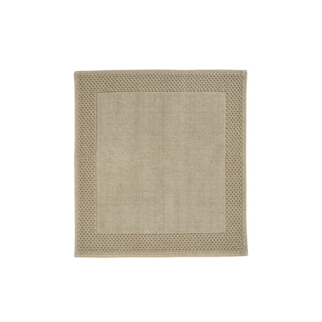 Aquanova Yuna - Badmat - GOTS COTTON - 60x60 - Amandel YUNBMB-754