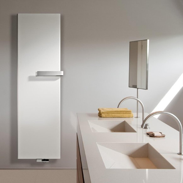 Vasco Niva S NS2L1 designradiator dubbel 740X2020mm 2224 watt wit structuur 198074202lb0900