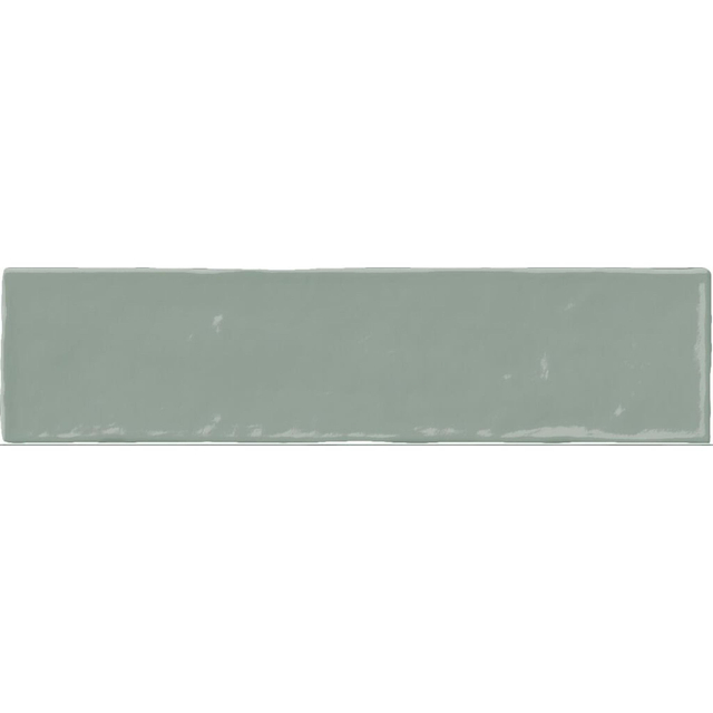 By Goof Moos wandtegel - 6.5x26cm - Jade glans (groen) SW07314476