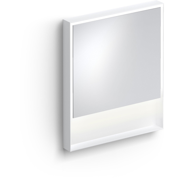 Clou Look at Me spiegel 70x80cm LED-verlichting IP44 Wit mat CL-08.08.070.20