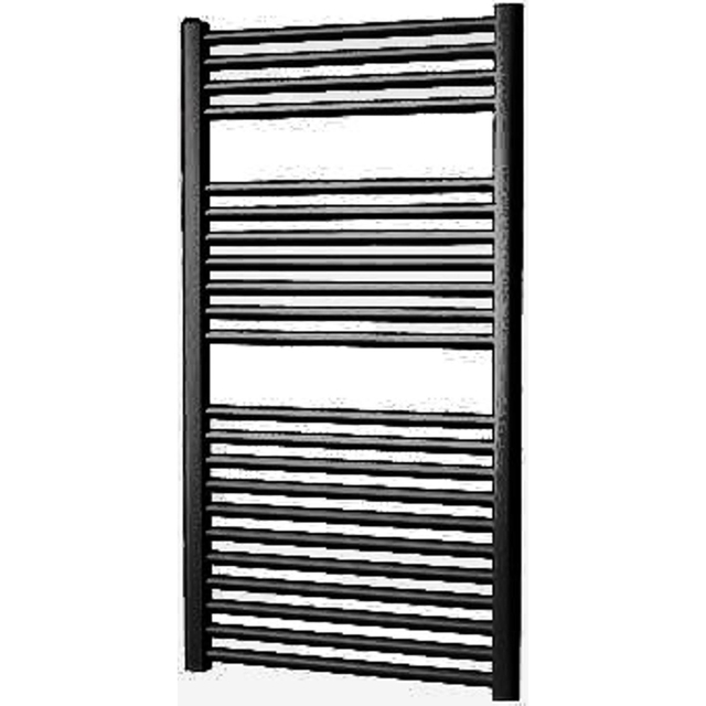 Plieger Palermo designradiator 1111X600mm 605 watt zwart grafiet TWEEDEKANS OUTLETSTORE 7252455