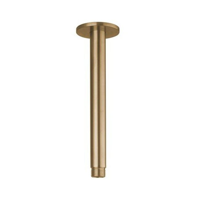 Crosswater 3ONE6 Plafondarm - 20cm - stainless brushed brass effect TS689SF