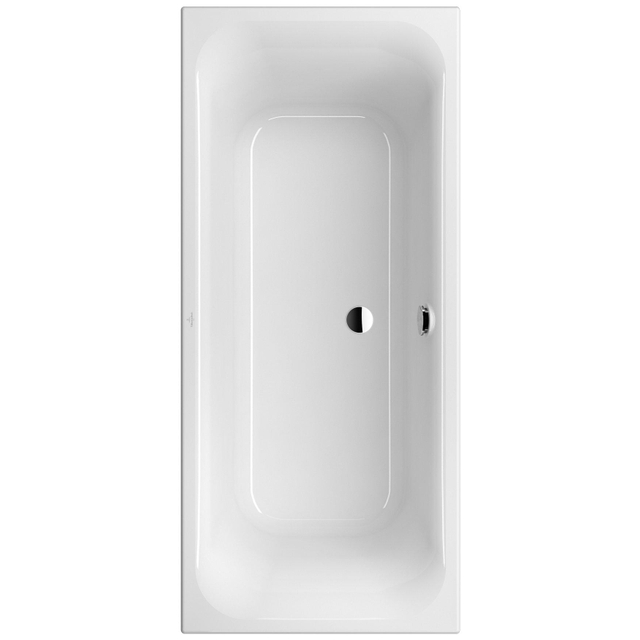 Villeroy & Boch O.novo Design bad acryl rechthoekig 170x75x46cm wit OUTLETSTORE uba170fdn2v-01