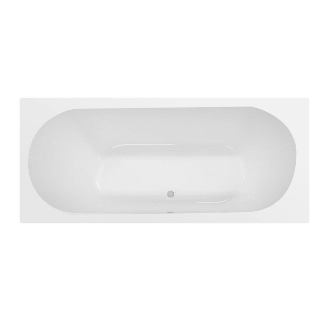 Xellanz Portus RD inbouw duo ligbad 190x90x49 cm acryl glans wit 21.3656