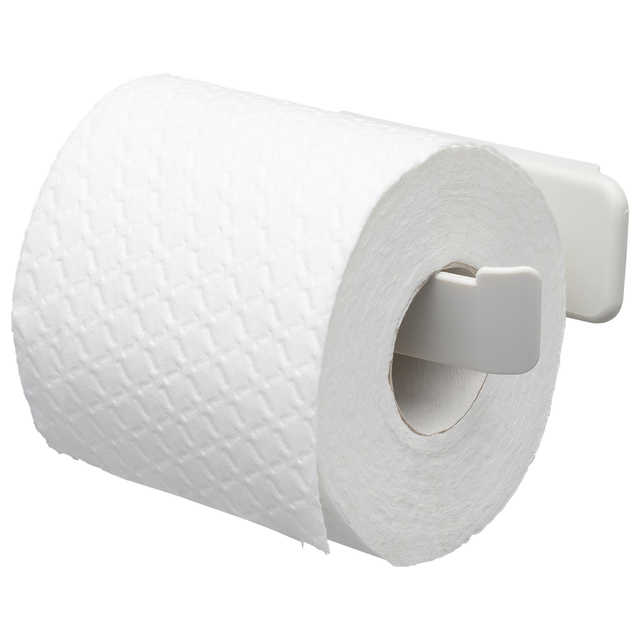 Tiger Tess Toiletrolhouder - zonder klep - zelfklevend/boren - wit 1329020146