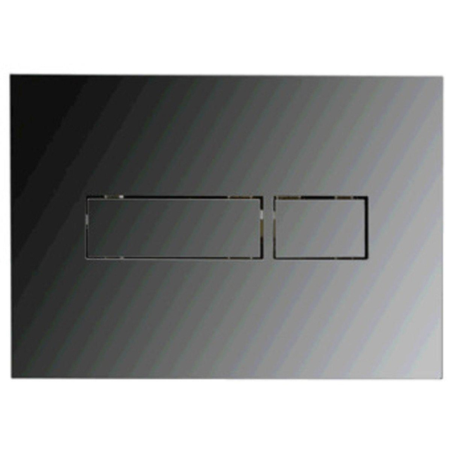 Plieger Flair bedieningsplaat dualflush chroom -licht beschadigd- OUTLETSTORE 16603810008