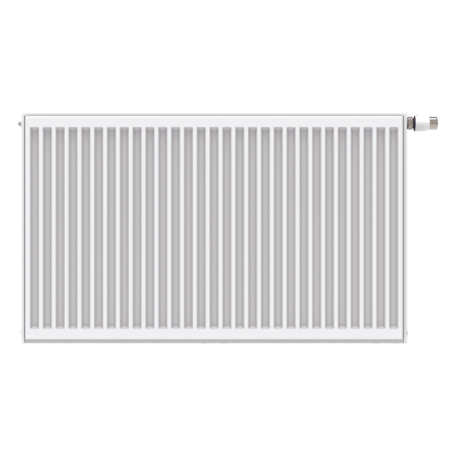 Goedkoopste Stelrad Novello 8 paneelradiator 40x80cm type 22 996watt 8 aansluitingen Staal Wit glans M22400800