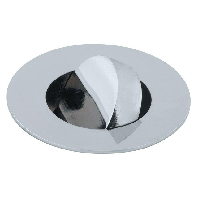 Crosswater Basin Afvoerplug - 1/4 - draaibaar - gesloten - chroom BSW0141C