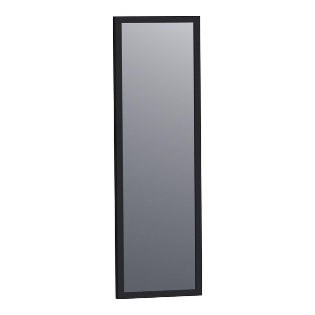 Saniclass Silhouette spiegel 25x80cm zonder verlichting rechthoek zwart 3500