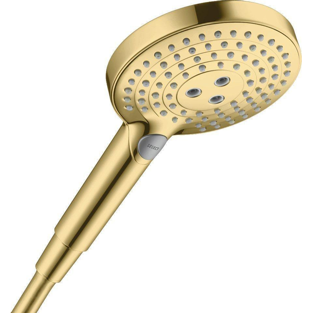 Hansgrohe Raindance select s handdouche 120 3jet EcoSmart 9L/min pol gold optic 26531990