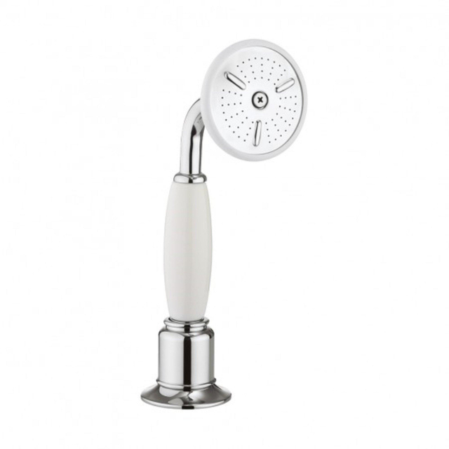 Crosswater Belgravia handoucheset - badrandmontage- chroom/wit BL812C