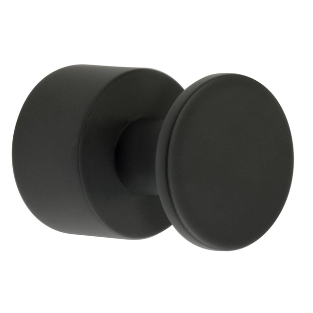 Smedbo House Handdoekhaak - 2x2cm - 2 stuks - mat zwart RB3455
