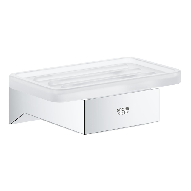 GROHE Selection Cube Zeepschaal - 12.5x7.4cm - glas 40806000