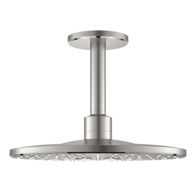 Goedkoopste GROHE Rainshower SmartActive hoofddouche - 31x31cm - plafondmontage - met 2 straalsoorten - supersteel 26477DC0