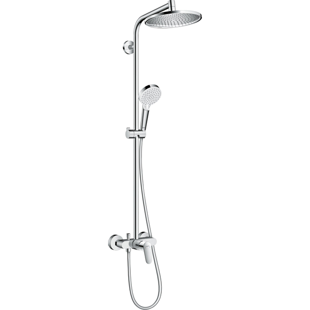 Hansgrohe Crometta s 240 1jet showerpipe met douchekraan chroom OUTLETSTORE 27269000