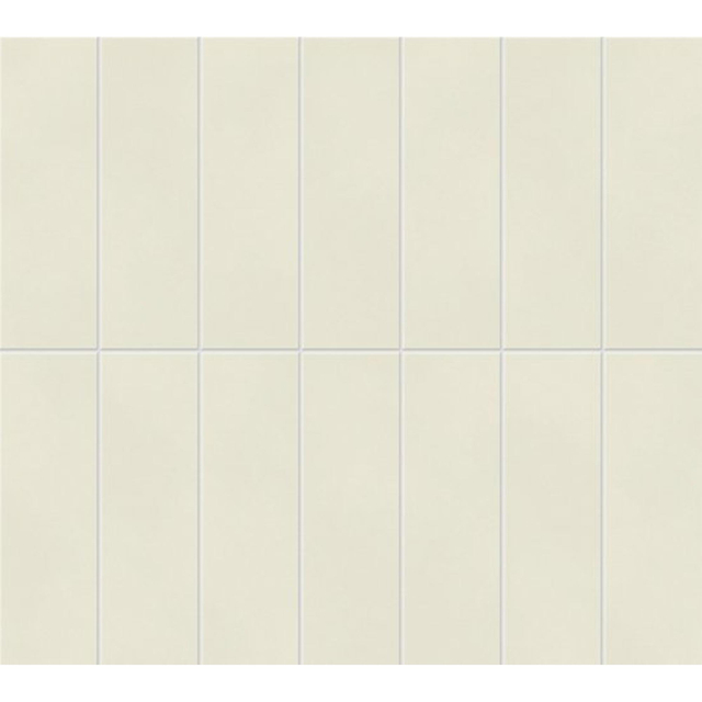 Atlas Concorde Boost Color Mozaiektegel - 33x37cm - 8.5mm - gerectificeerd - Witte scherf - Salix (Grijs) 2032873
